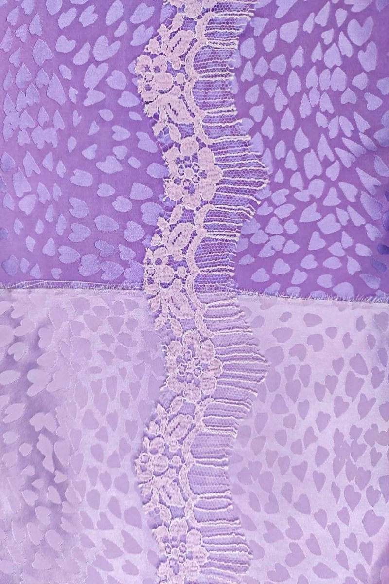 Rosana Blouse in Silk Heart - Vanita Rosa