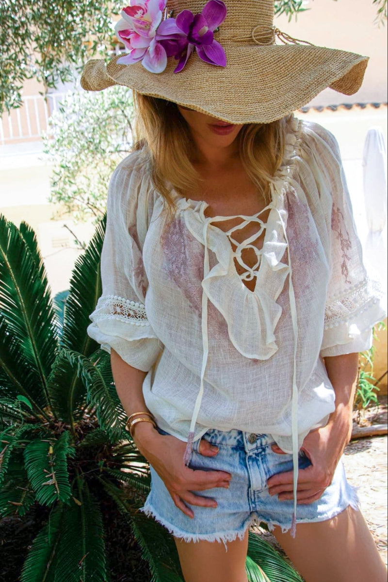 Rosana Tunic in Linen