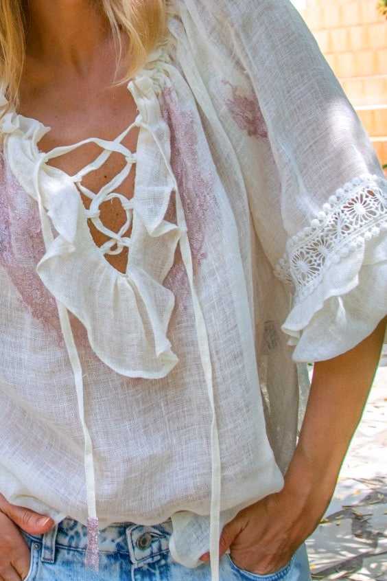 Rosana Tunic in Linen