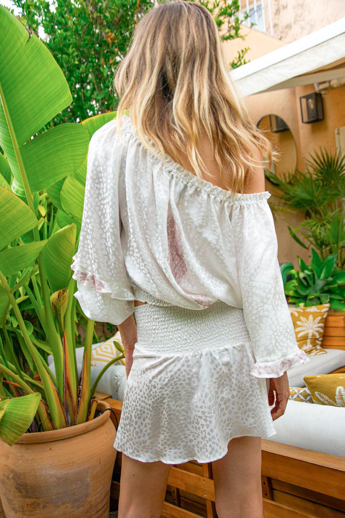 Rosana Blouse in Silk Heart