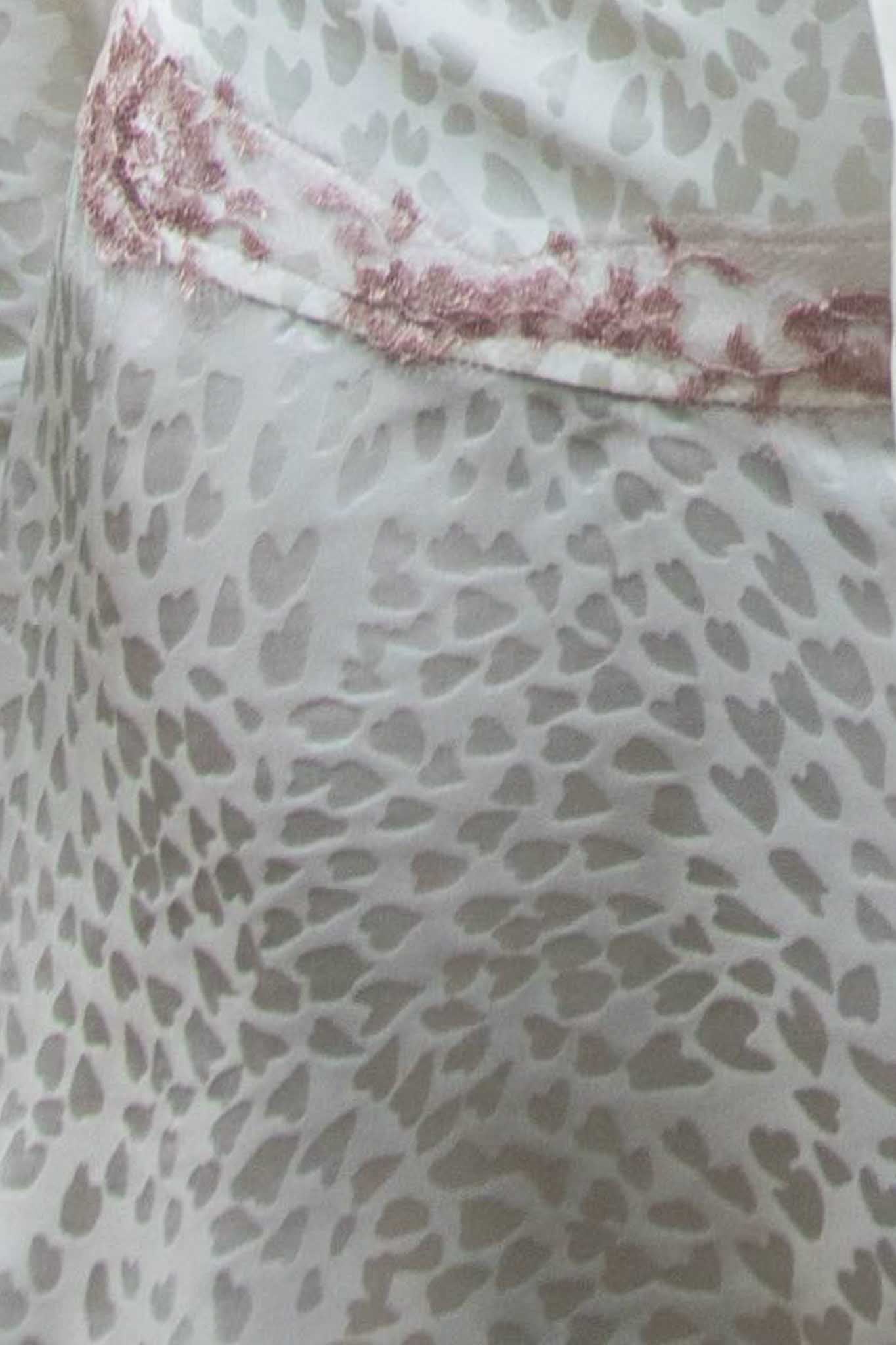 Top Ronnie in Silk Heart - Vanita Rosa