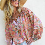 Tunique Rosana en soie Liberty